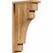 Ekena Millwork Mediterranean Rough Sawn Corbel w/Backplate, Western Red Cedar, 6"W x 14"D x 26"H COR06X14X26MED01RWR - alternate 1